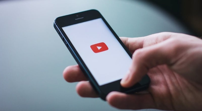 Youtube on a phone