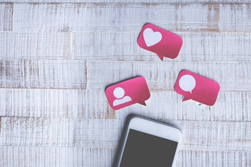 Instagram talking bubbles