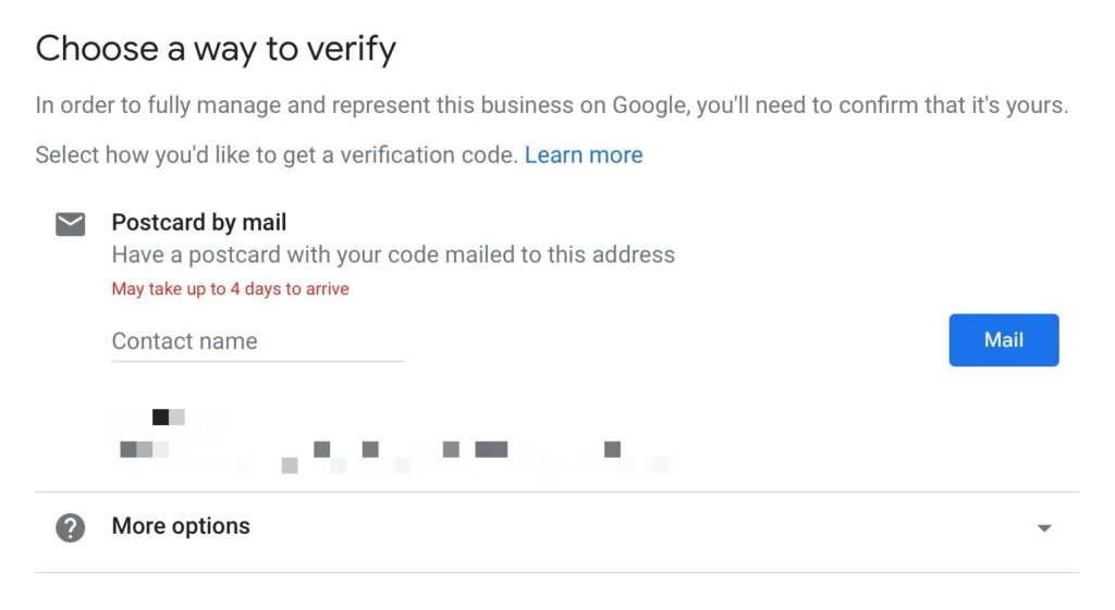 Local seo, google my business verify