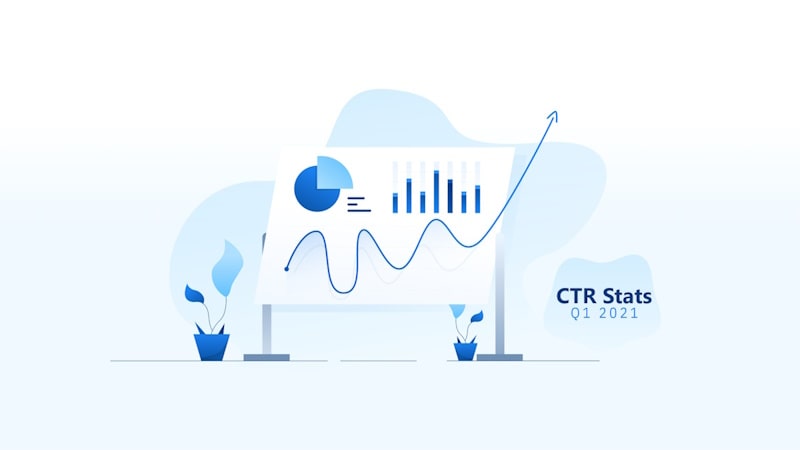 Google CTR Stats - Changes Report for Q1 2021