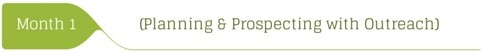 month 1 Planning & Prospecting with Outreach