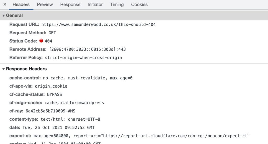 Console example