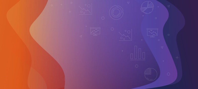 Orange and purple background