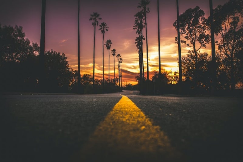 Sunset road