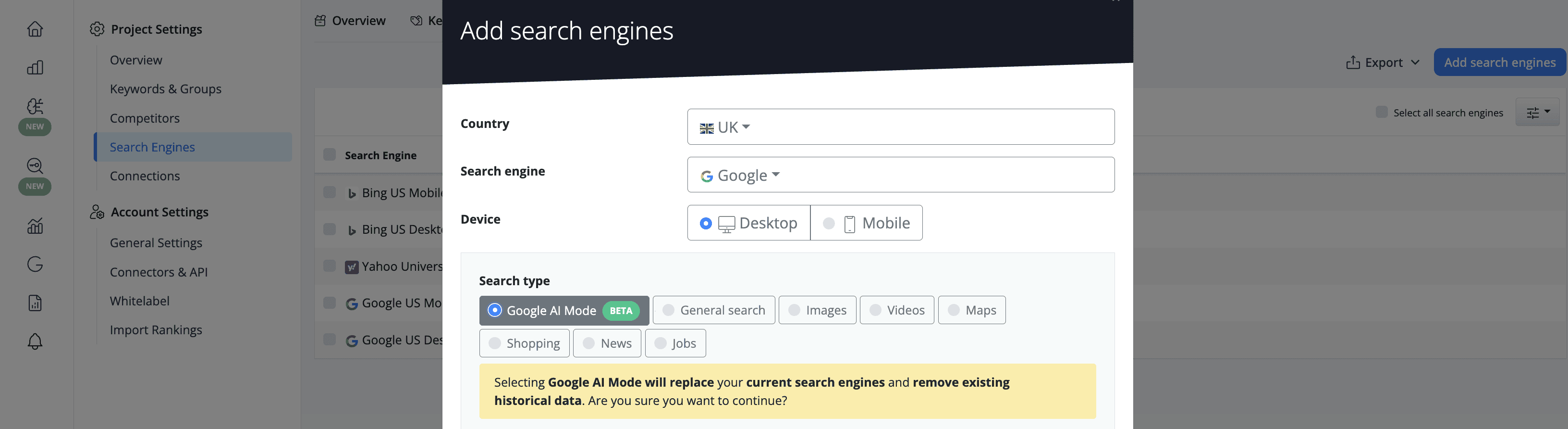 Google AI Mode New Markets