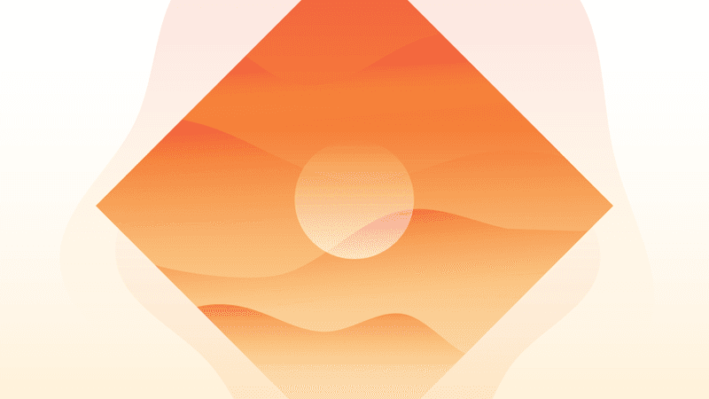 Orange visual design