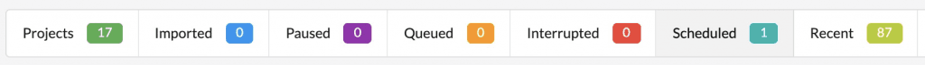 Screenshot with the SiteBulb audit results overview.
