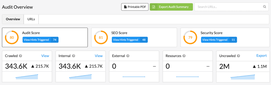 Audit overview