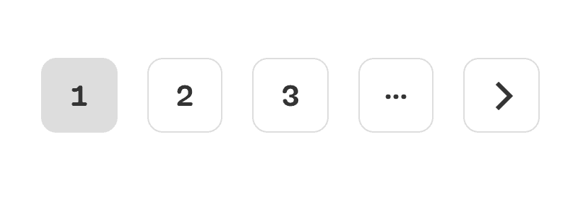 Managing pagination