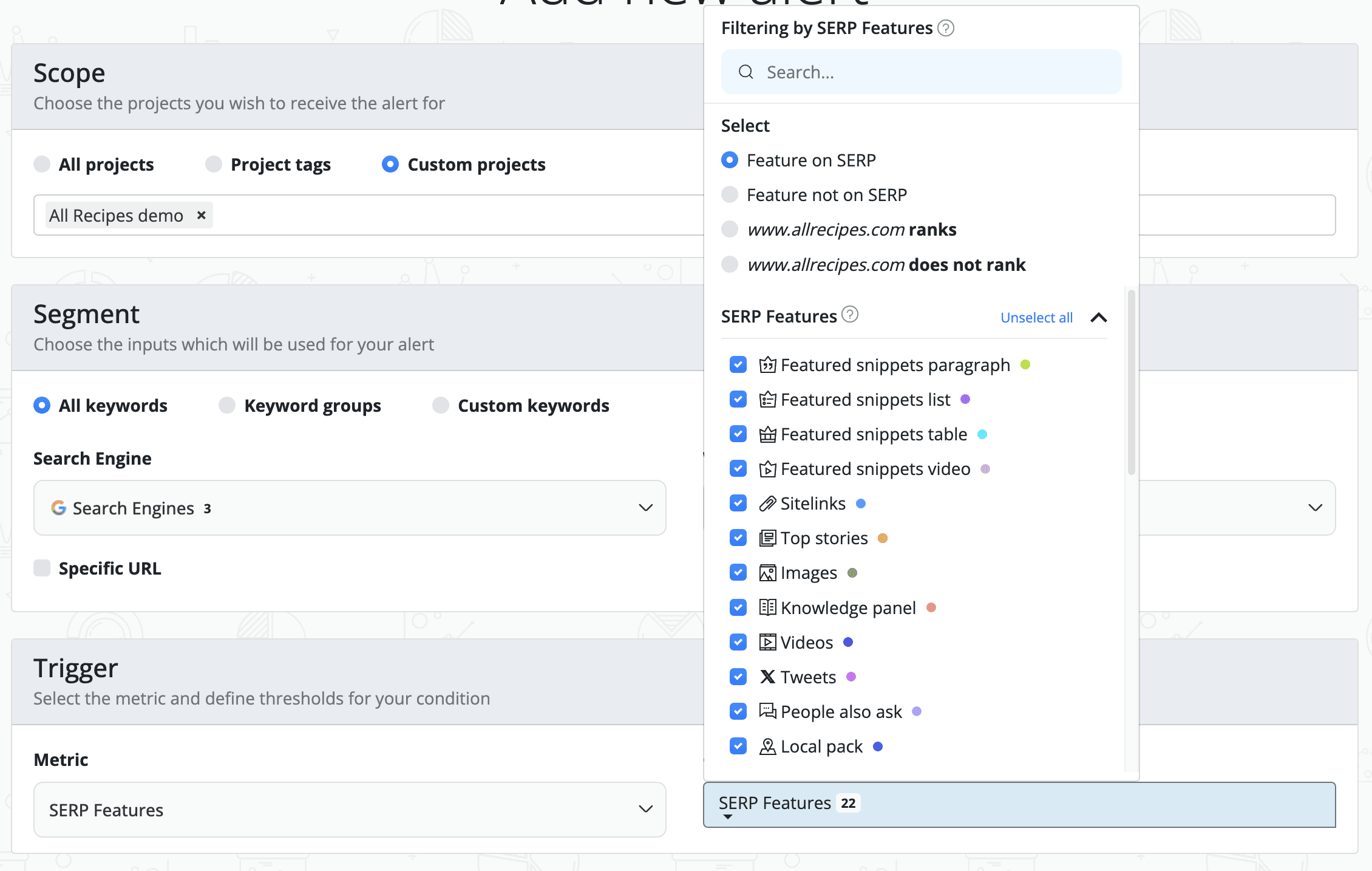 alert-for-serp-feature-performance-monitoring