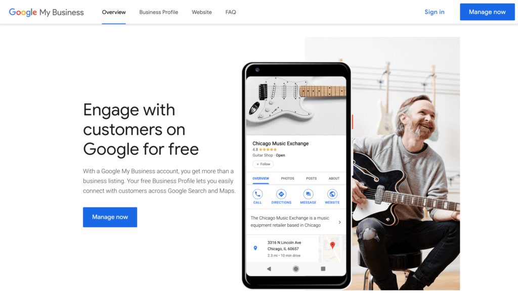 Local seo, google my business