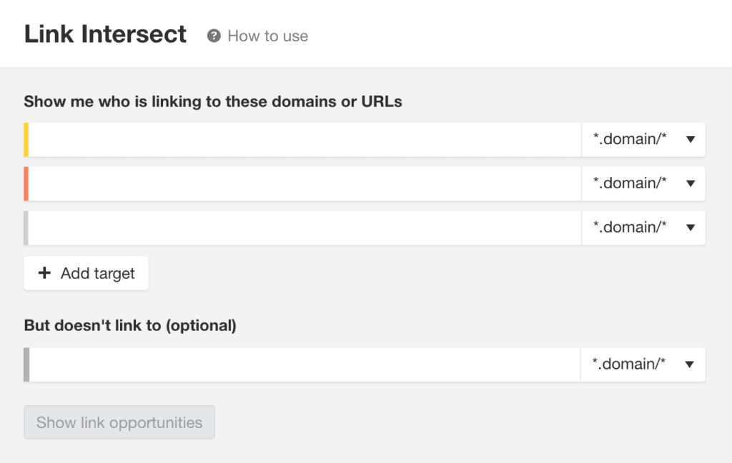 Local seo, link building, link intersect