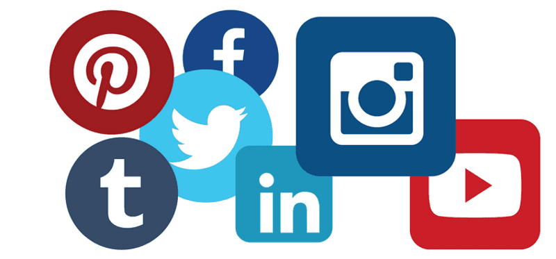 Social media logos