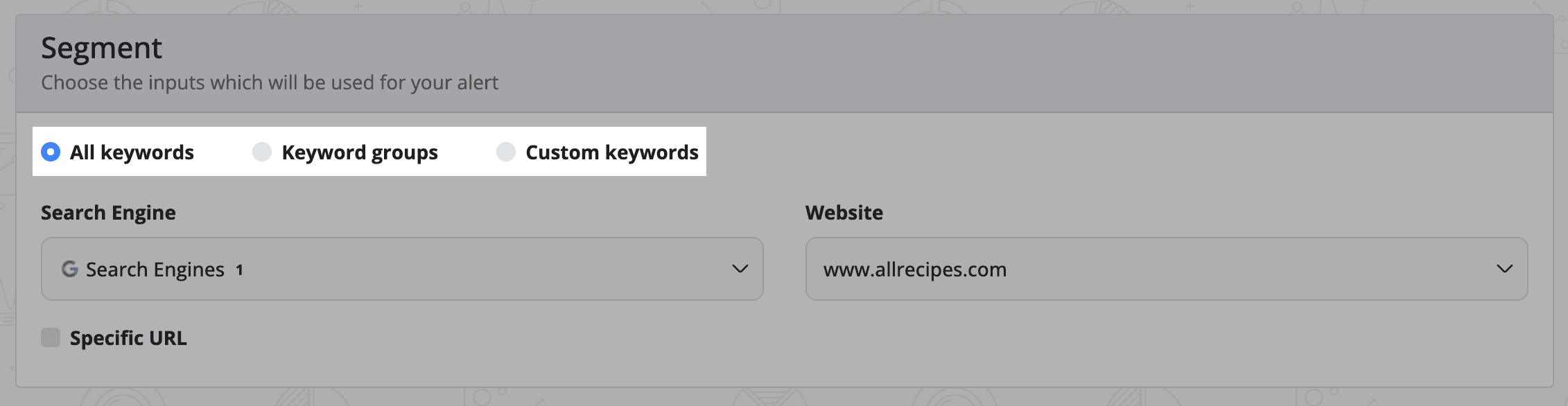 choose-the-keywords-for-the-alert